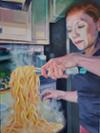 3rd Place:<br />Alexandra Lam<br />Title: “Home Cooking” <br />HS: Staples High School<br />